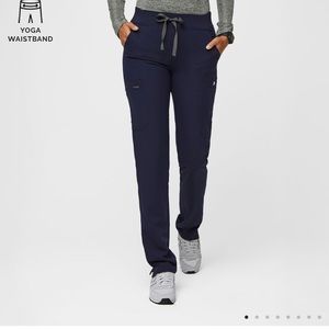 Figs scrub pants, navy blue, medium tall